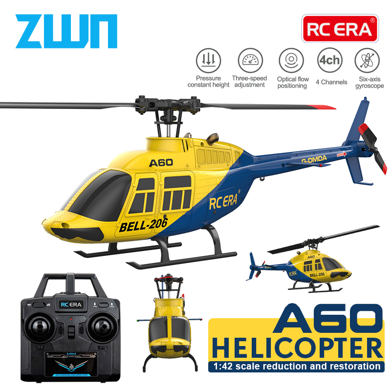 Rc Helicopter Nitro - A60 RC ヘリコプター 2.4G 6軸ジャイロスコープ 4CH