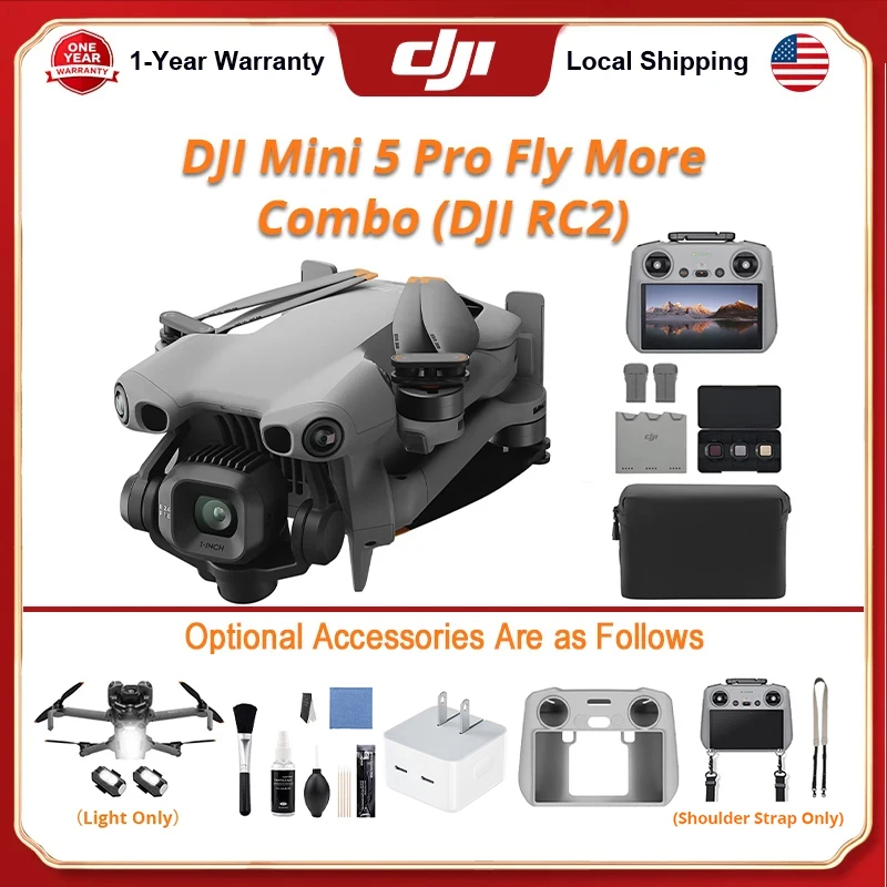 DJI Mini 5 Pro Fly Combo ドローンキ - Rc Helicopter Tool Kit のレビューと価格