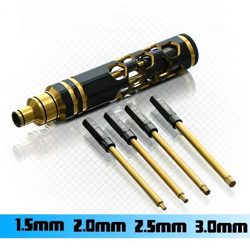 4 in 1 六角レンチ ドライバー ヘックススクリュードラ - Rc Helicopter Tool Kit のレビューと価格