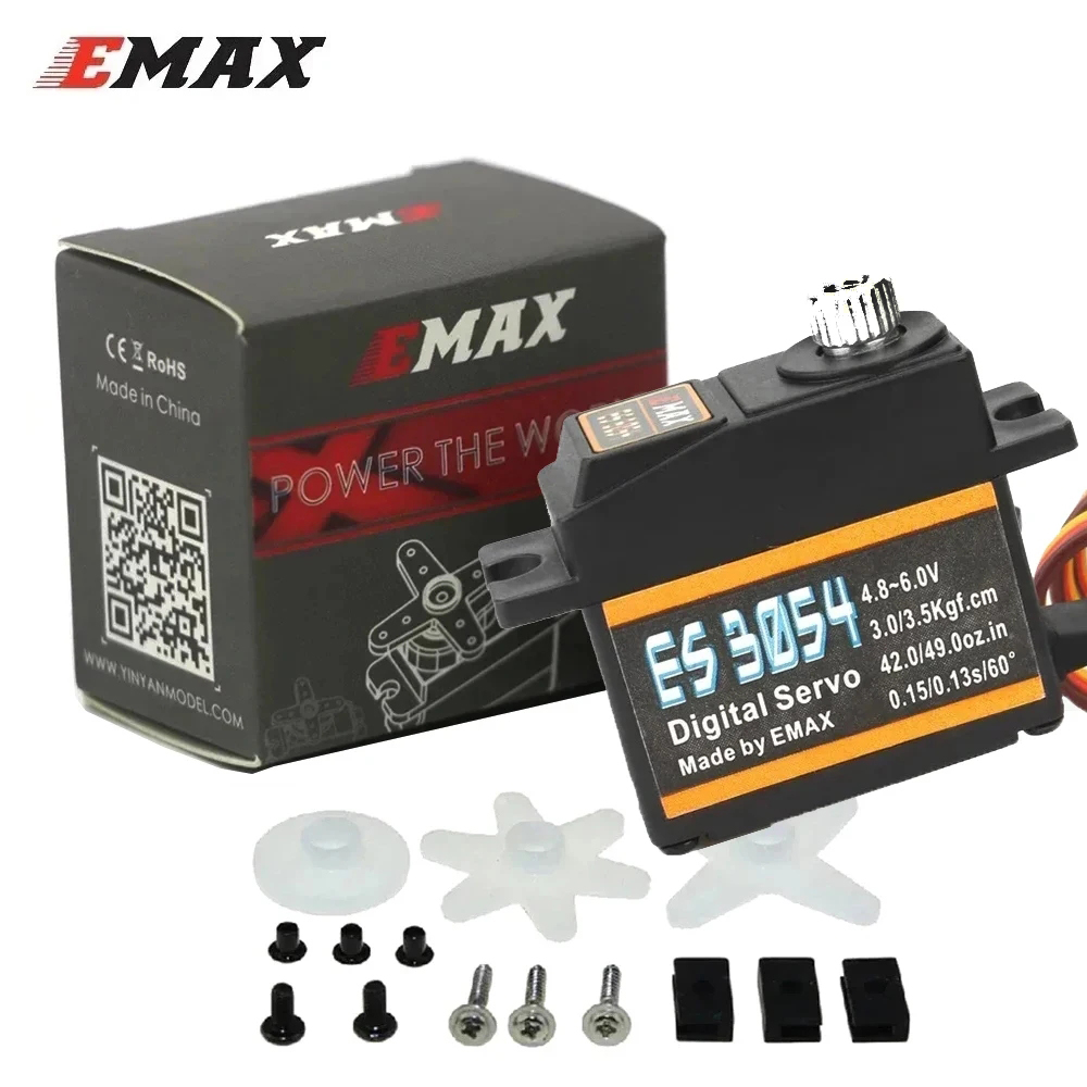 4 個 EMAX ES3054 ES3004 ES3001  - Rc Helicopter Servo のレビューと価格