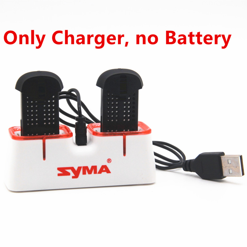 Syma X22 X22W ドローンバッテリー用デュアルUS - Rc Helicopter Charger のレビューと価格